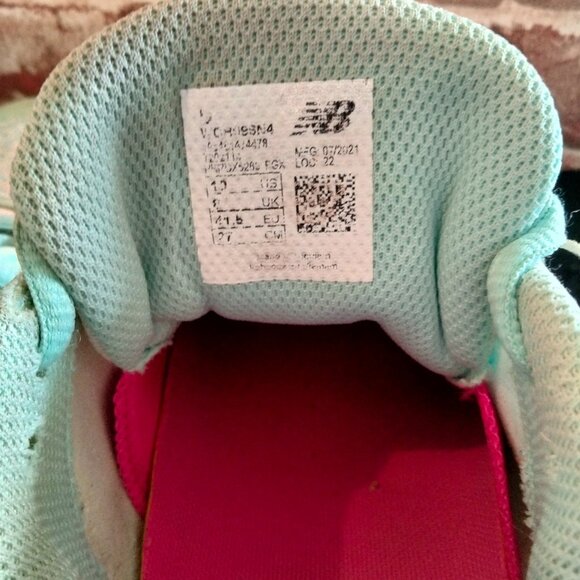 New Balance FuelCell 996v4 Shoes Women 10 Light Blue Pink Lace Up Athletic - Picture 8 of 12